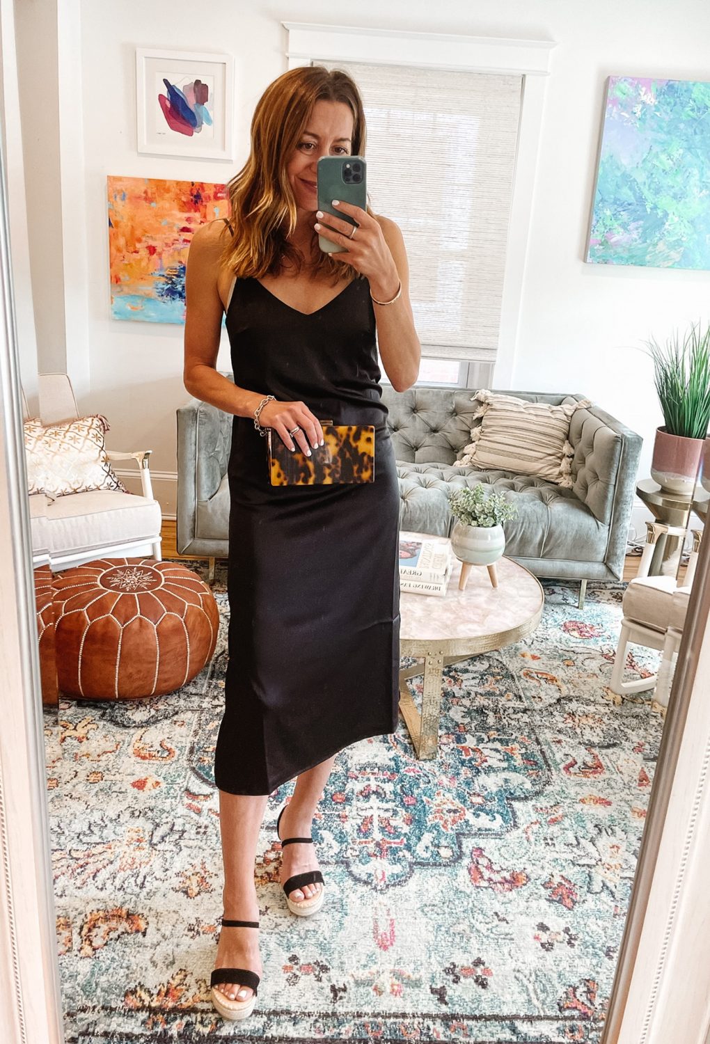 How to Wear a Slip Dress this Fall